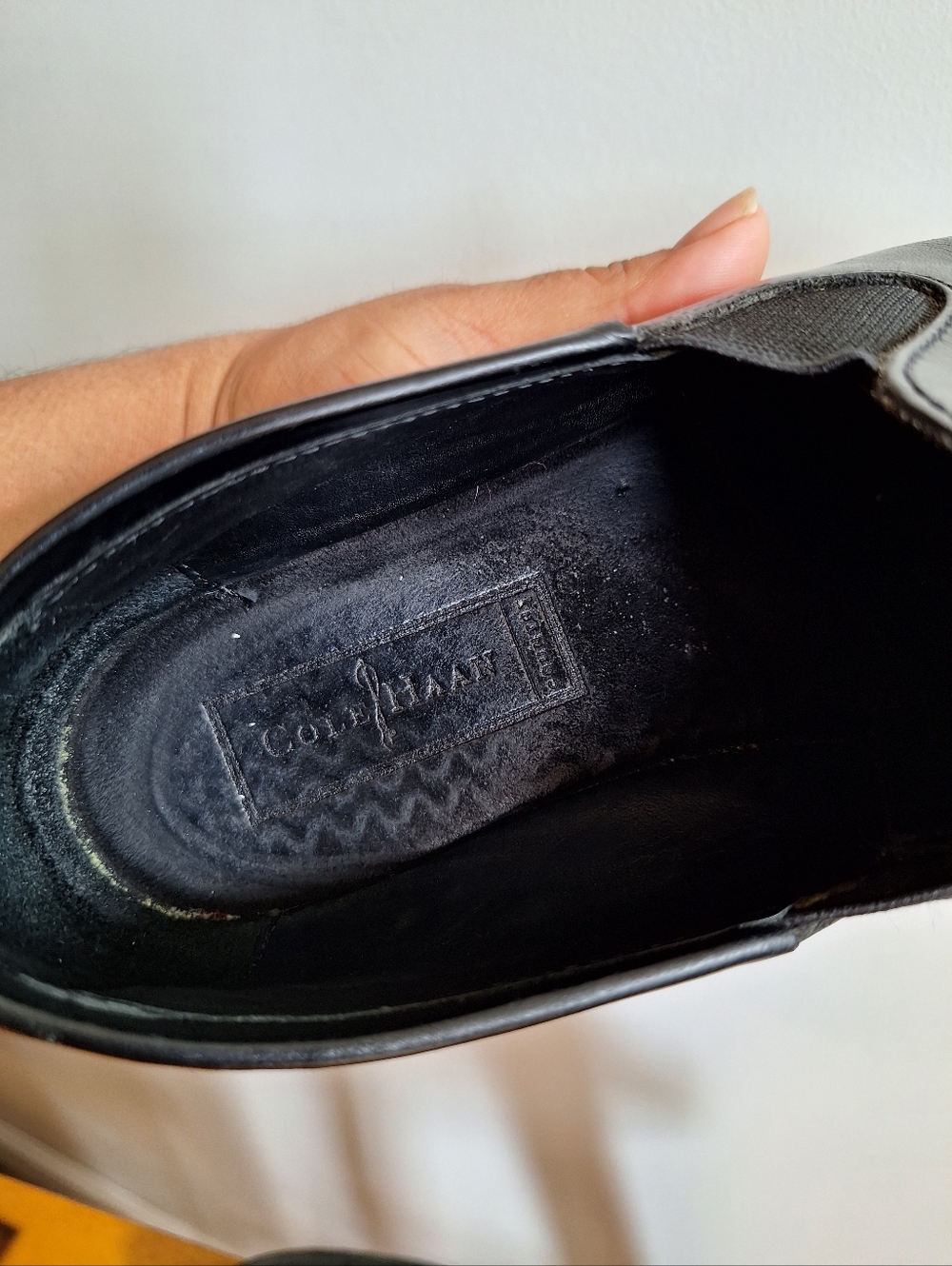 Cole Haan  Classic Country Cognac Split Toe Leather Loafers Women's 8 - Picture 8 of 11